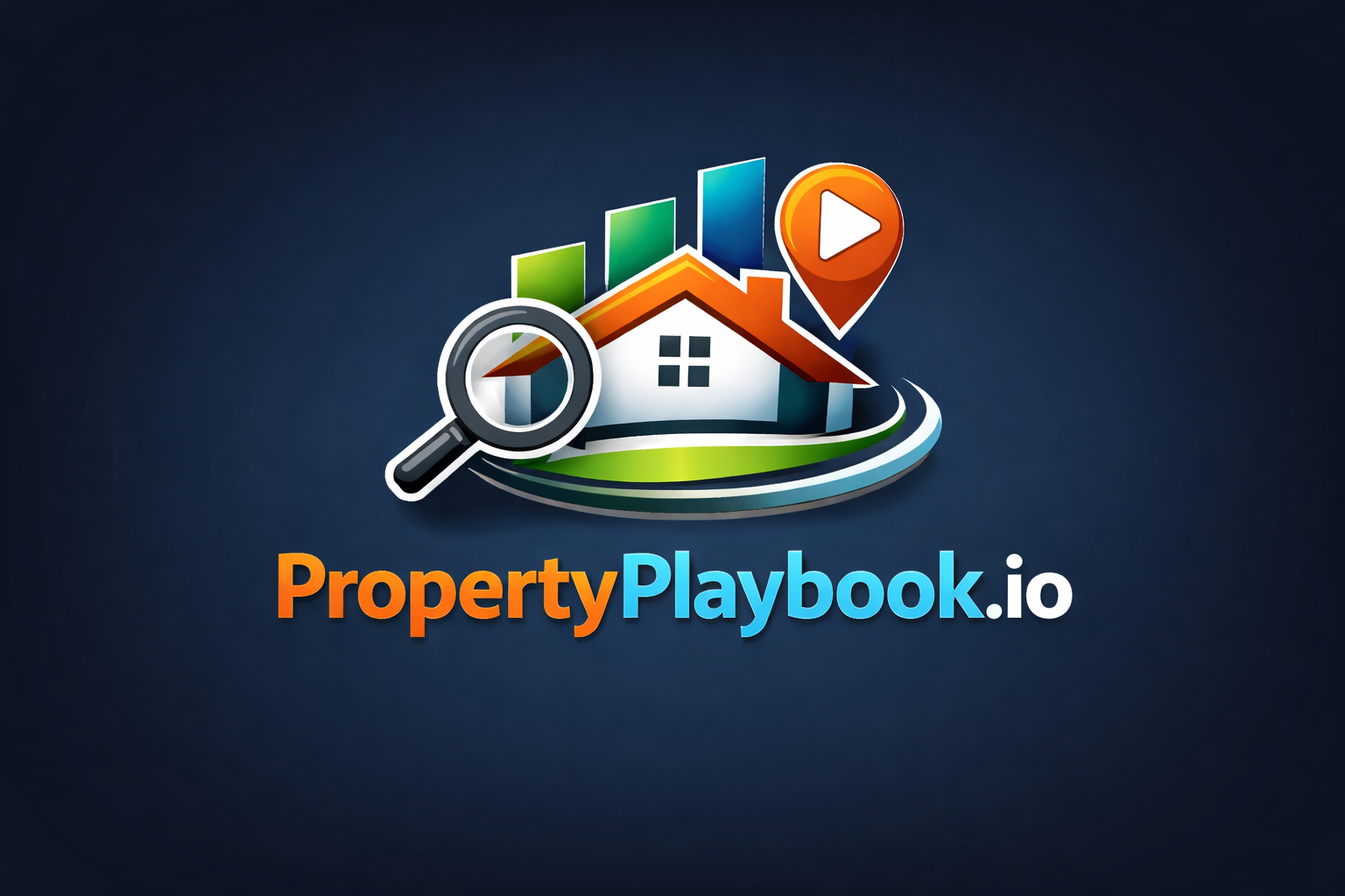 PropertyPlaybook logo dark